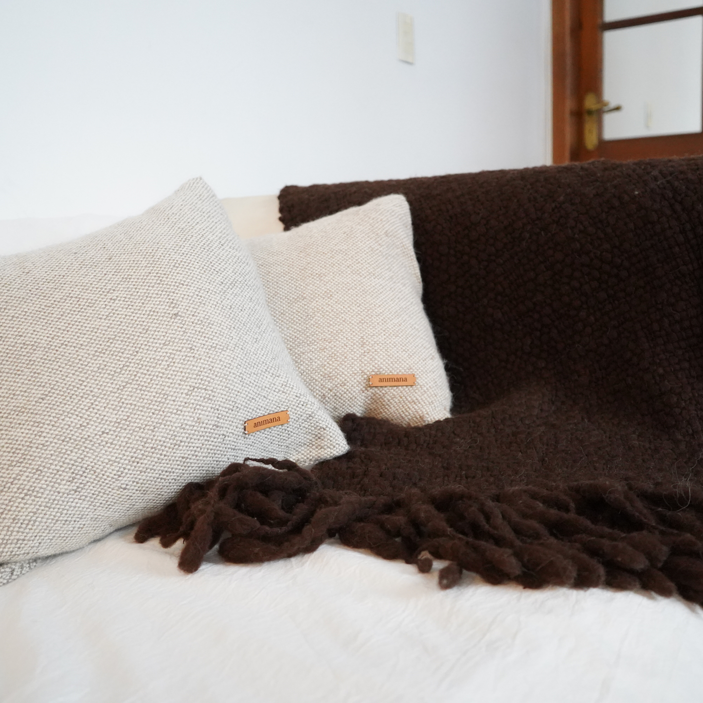 Couverture Nicolasa | 100% bébé lama