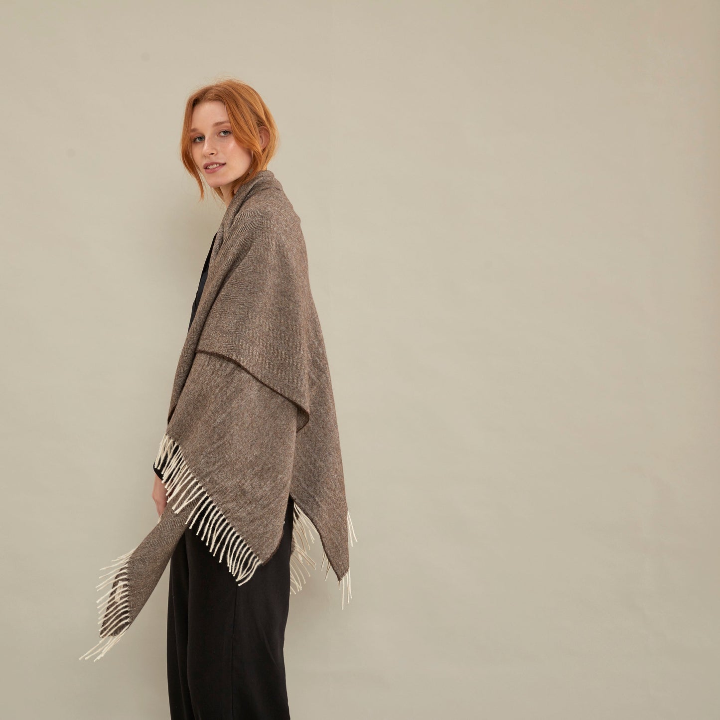 Couverture de voyage Dagne | 100 % bébé alpaga