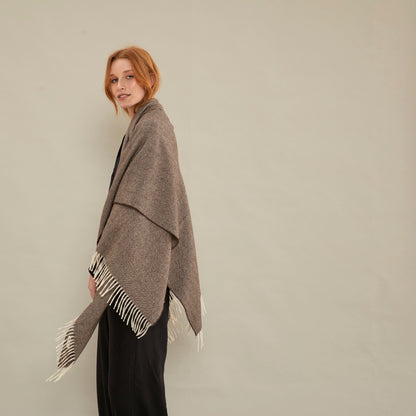 Couverture de voyage Dagne | 100 % bébé alpaga