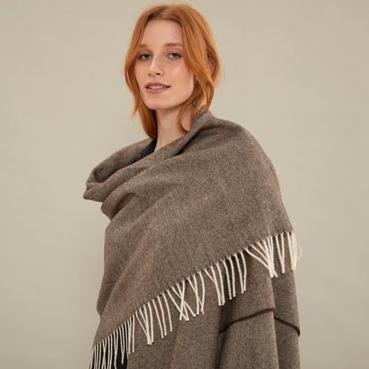 Couverture de voyage Dagne | 100 % bébé alpaga