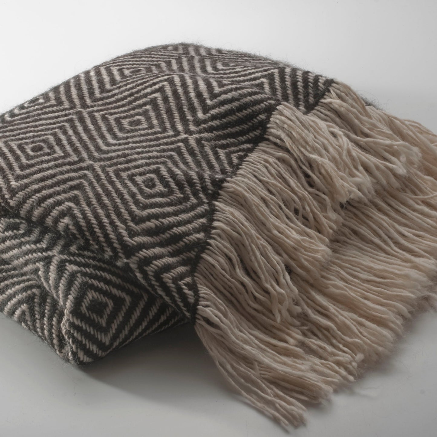 Couverture jetée Différente Noire | 100% Bébé Lama