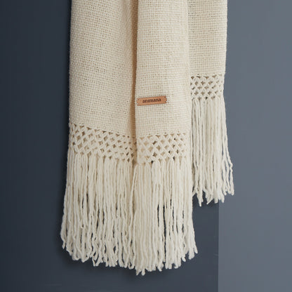 Inés Blanket | 100% Merino wool