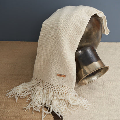 Inés Blanket | 100% Merino wool