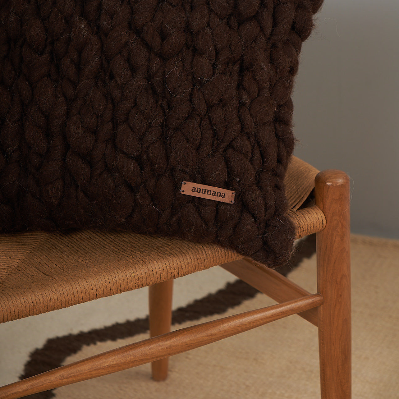 Couverture D'esch | 50 % laine mérinos et 50 % coton