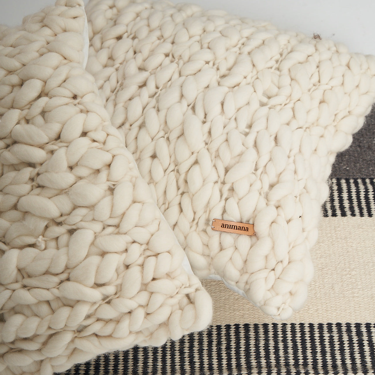 Couverture D'esch | 50 % laine mérinos et 50 % coton