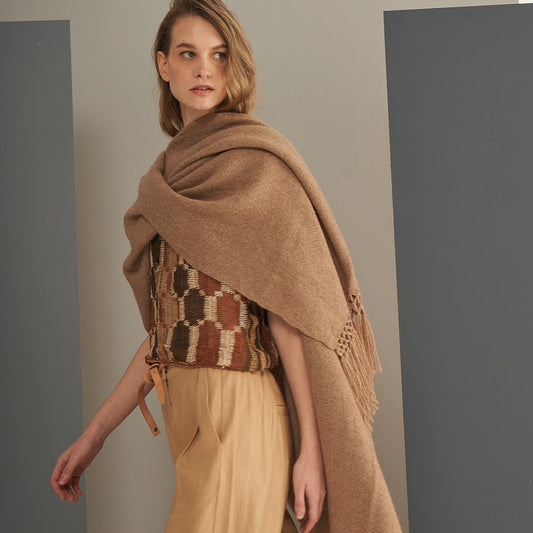 Couverture Nicolasa | 100% bébé lama