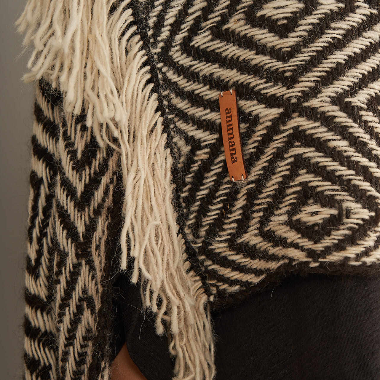 Couverture Different Black | 100% Bébé Lama