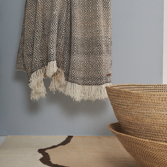 Different Blanket Grey| 100% Baby Llama